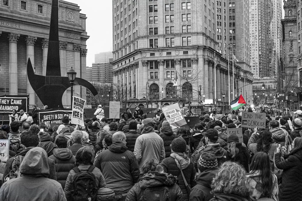 Palestinian Flag Flies at Jewish Protest to Free Mahmoud Khalil- 2025 PX3 State of the World Finalist