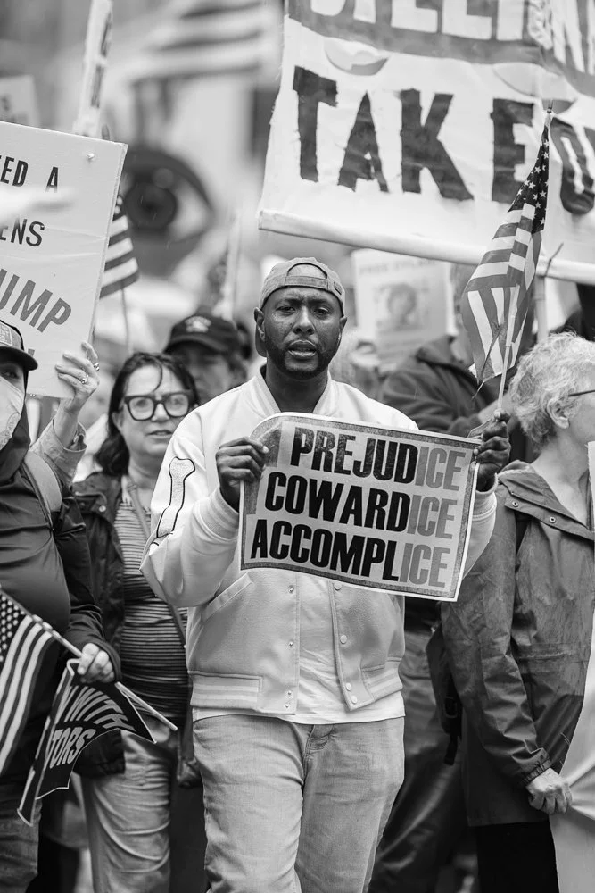 CowardICE (14 June 2025 NYC No Kings! Political Statements series)-2025 International Photography First Place, 2025 PX3 Silver and Bronze