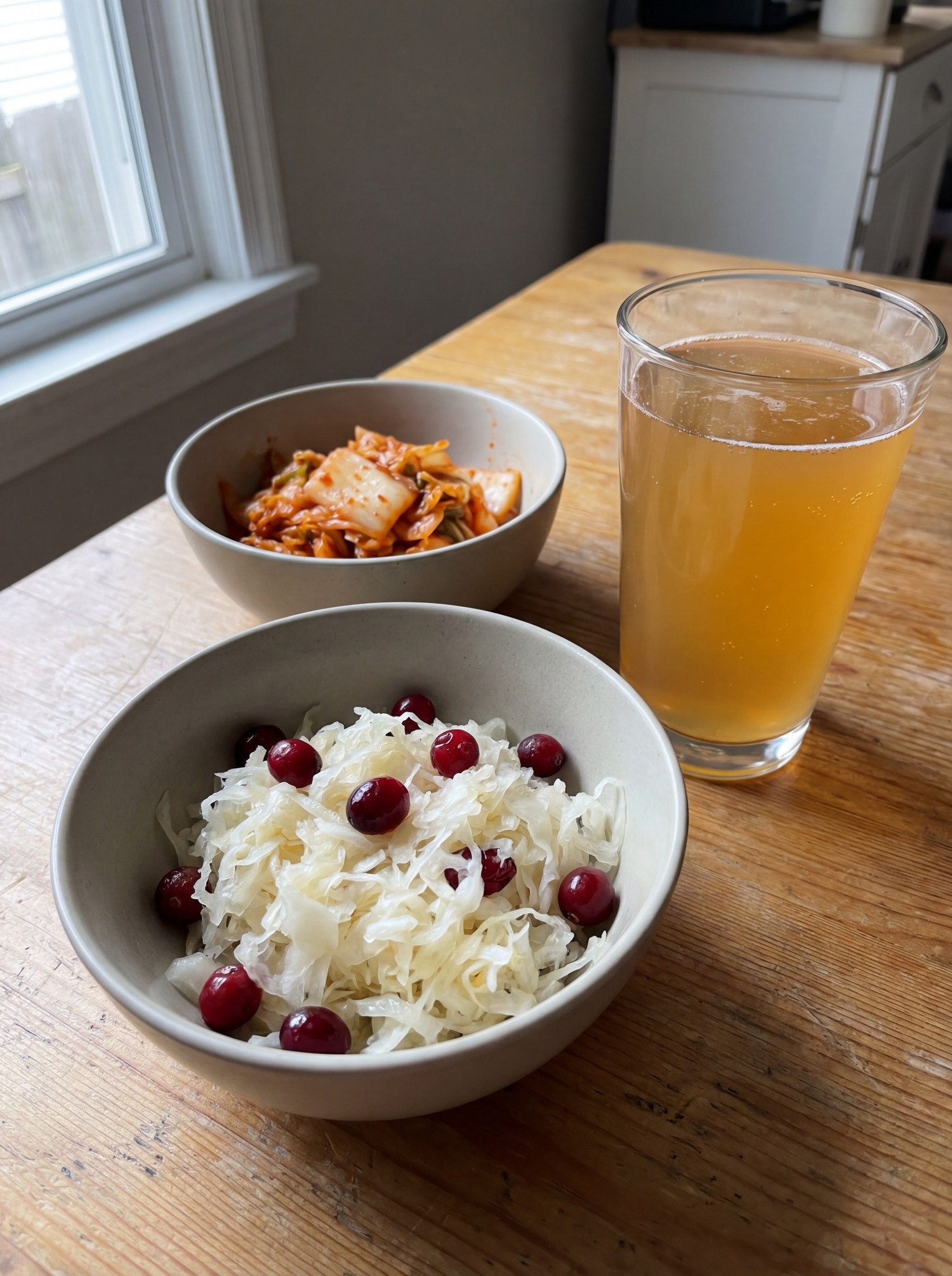 Did you know your gut has a "second brain"? 🧠 Fermented foods like sauerkraut, kimchi, and kefir are some of the easiest ways to keep it happy and we broke it all down in our latest blog post 💛 Link in bio.

#guthealth #probioticfood #sau
