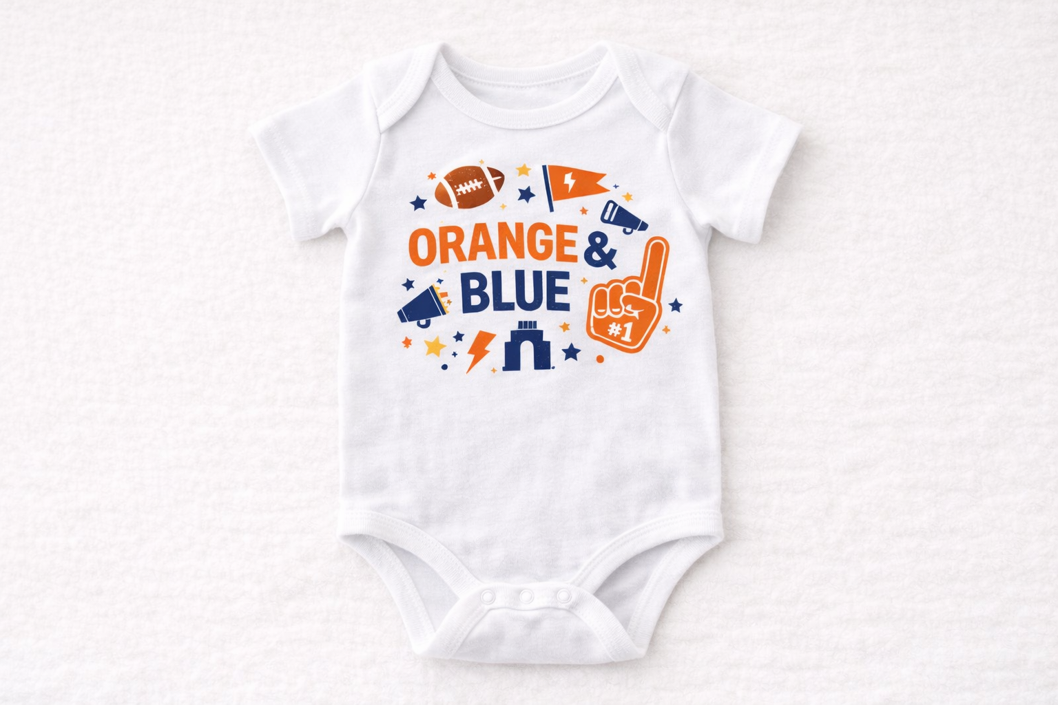 Orange and Blue Crew | Infant