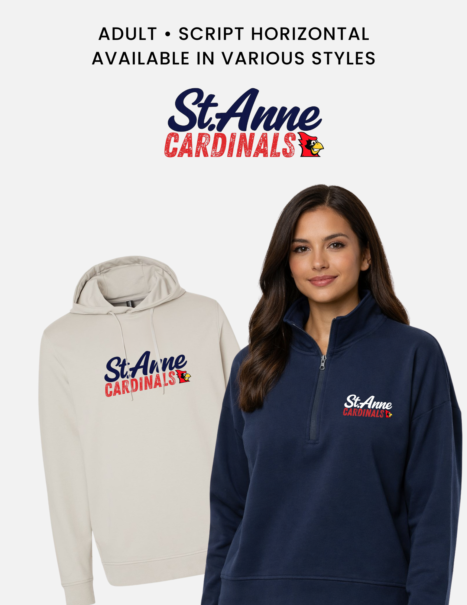 ADULT | St. Anne - Script Horizontal