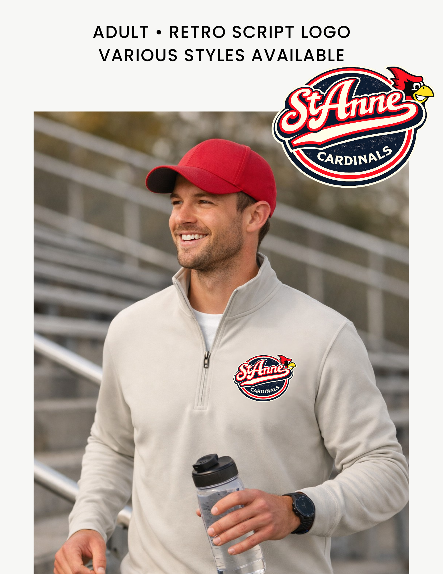 ADULT | St. Anne - Retro Script