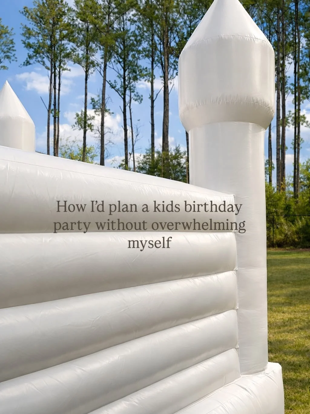 Planning my daughter&lsquo;s birthday right now, and the biggest shift for me wasn&rsquo;t just choosing one foundation piece. It was choosing one thing to lead and letting everything else support it.

Once I did that the decision got easier. Colors,