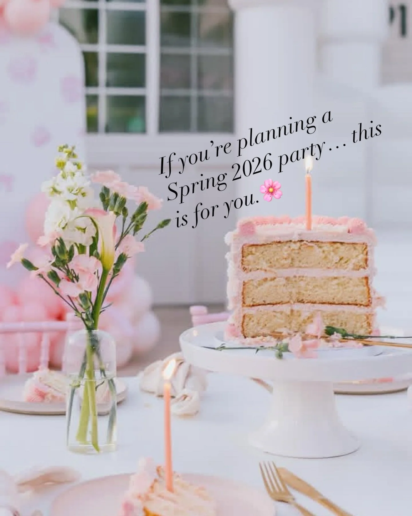 If you&rsquo;re planning a Spring 2026 celebration and already thinking about the theme, you&rsquo;re not alone. These are the kinds of themes we genuinely love 😍and hope our clients choose! If you know someone planning a party like this, send this 