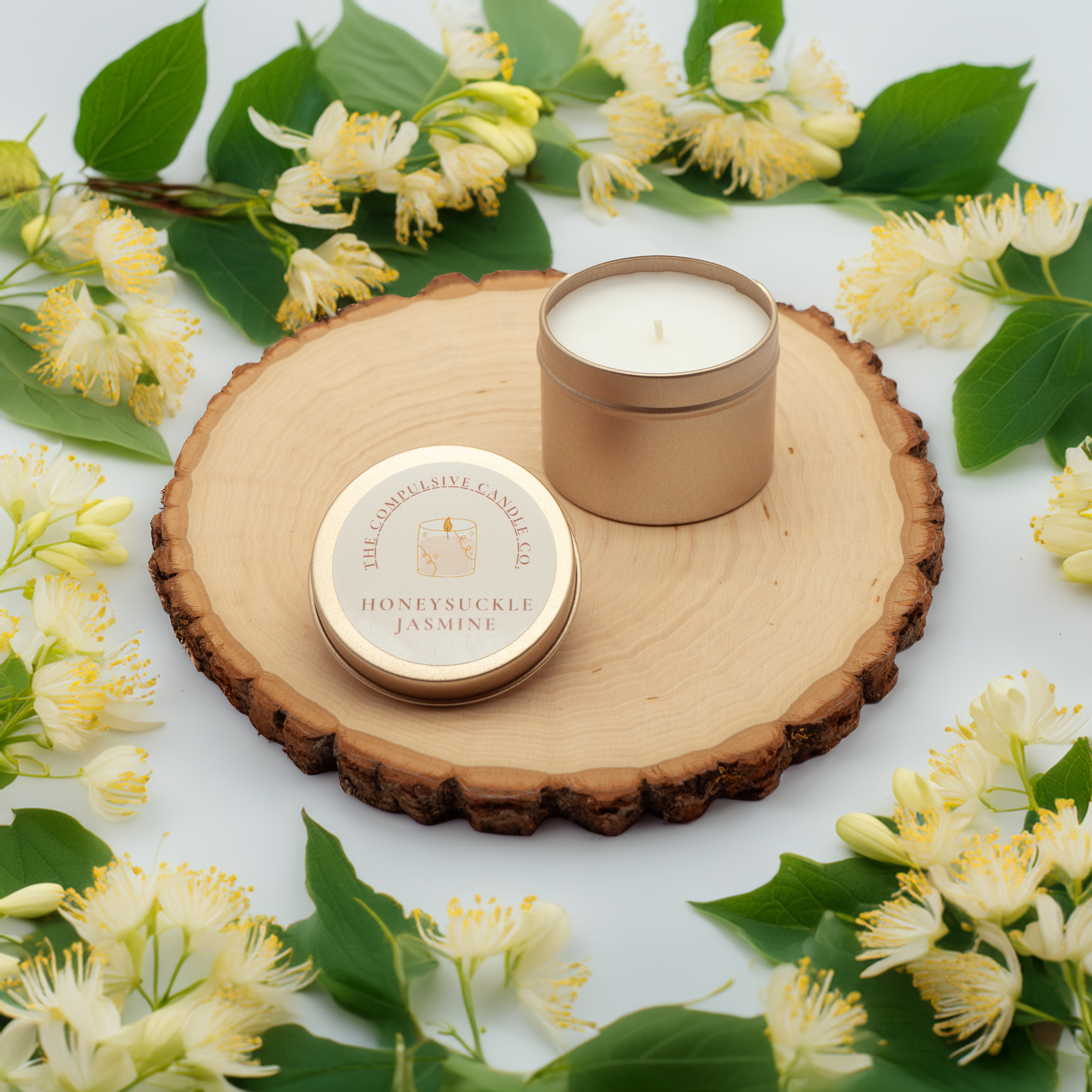 Honeysuckle Jasmine (3oz Mini Candle)