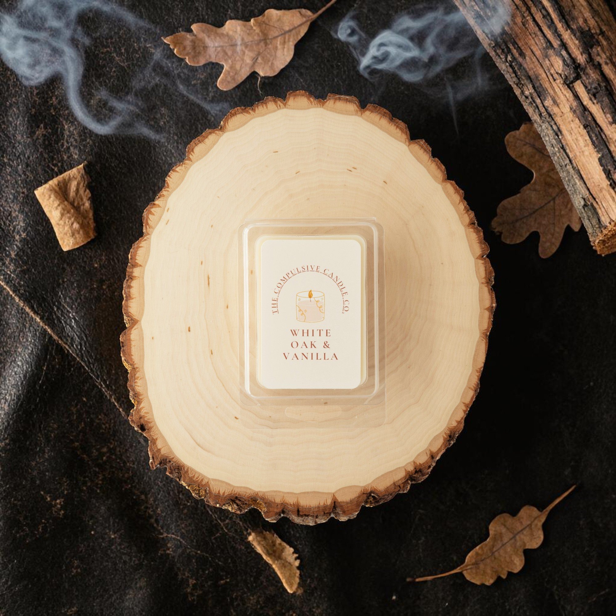 White Oak & Vanilla (6-cube Wax Melt)