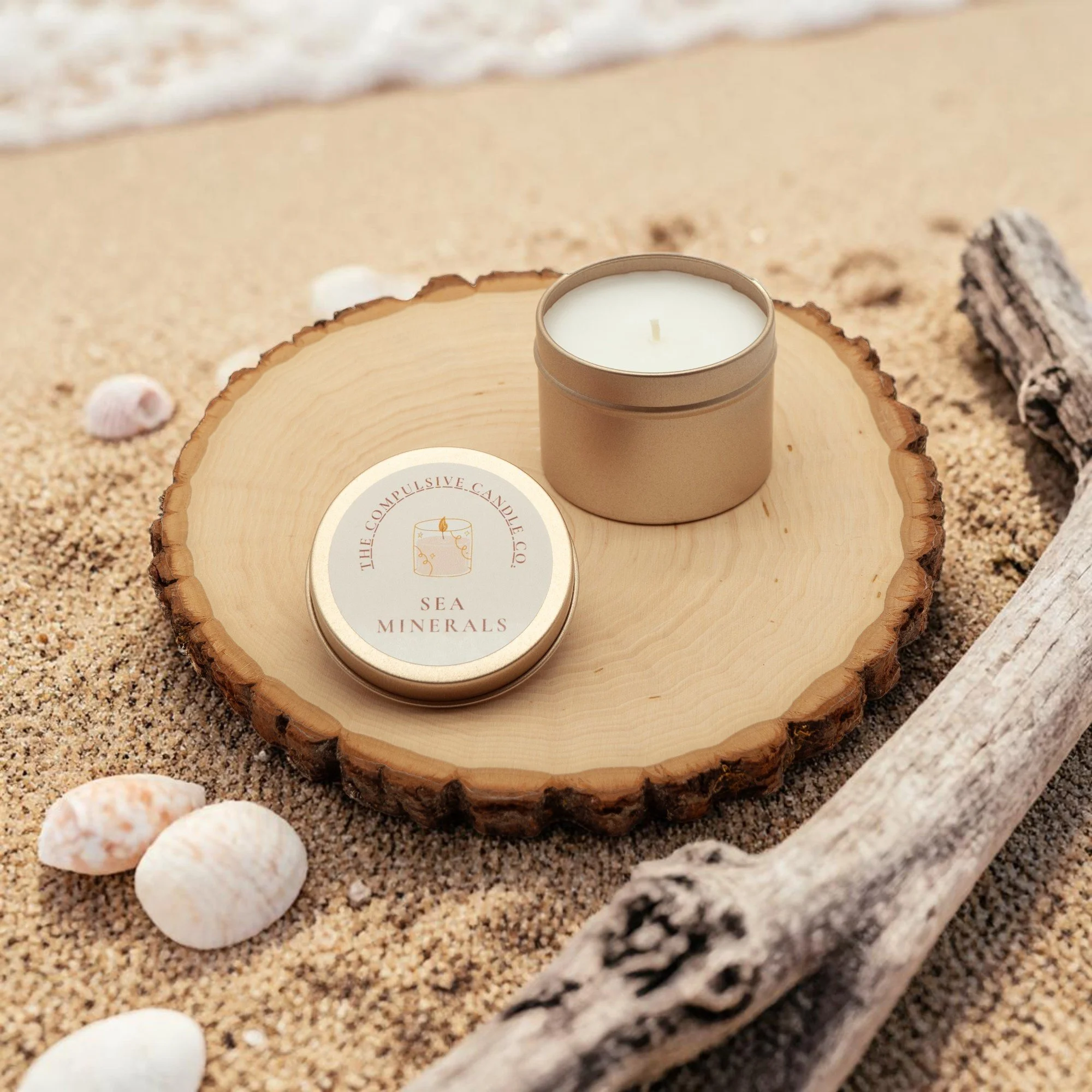 Sea Minerals (3oz Mini Candle)