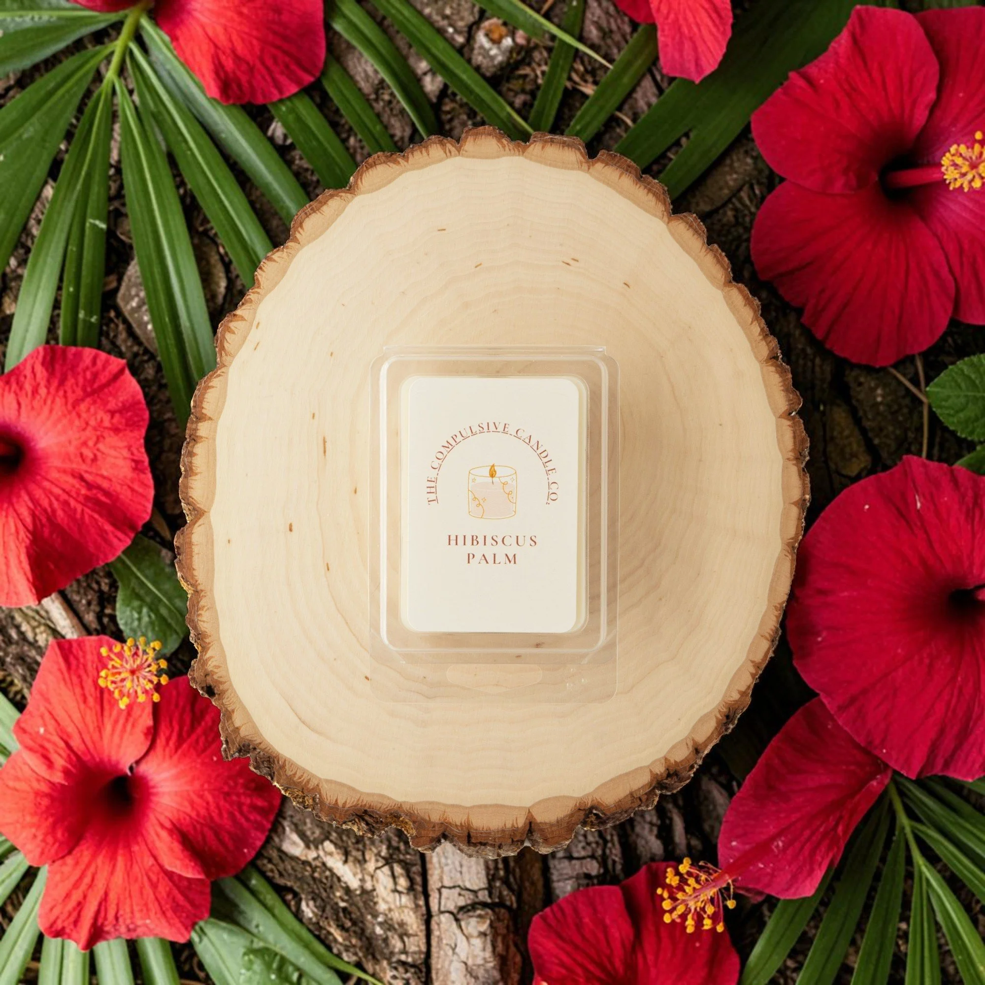 Hibiscus Palm (6-cube Wax Melt)