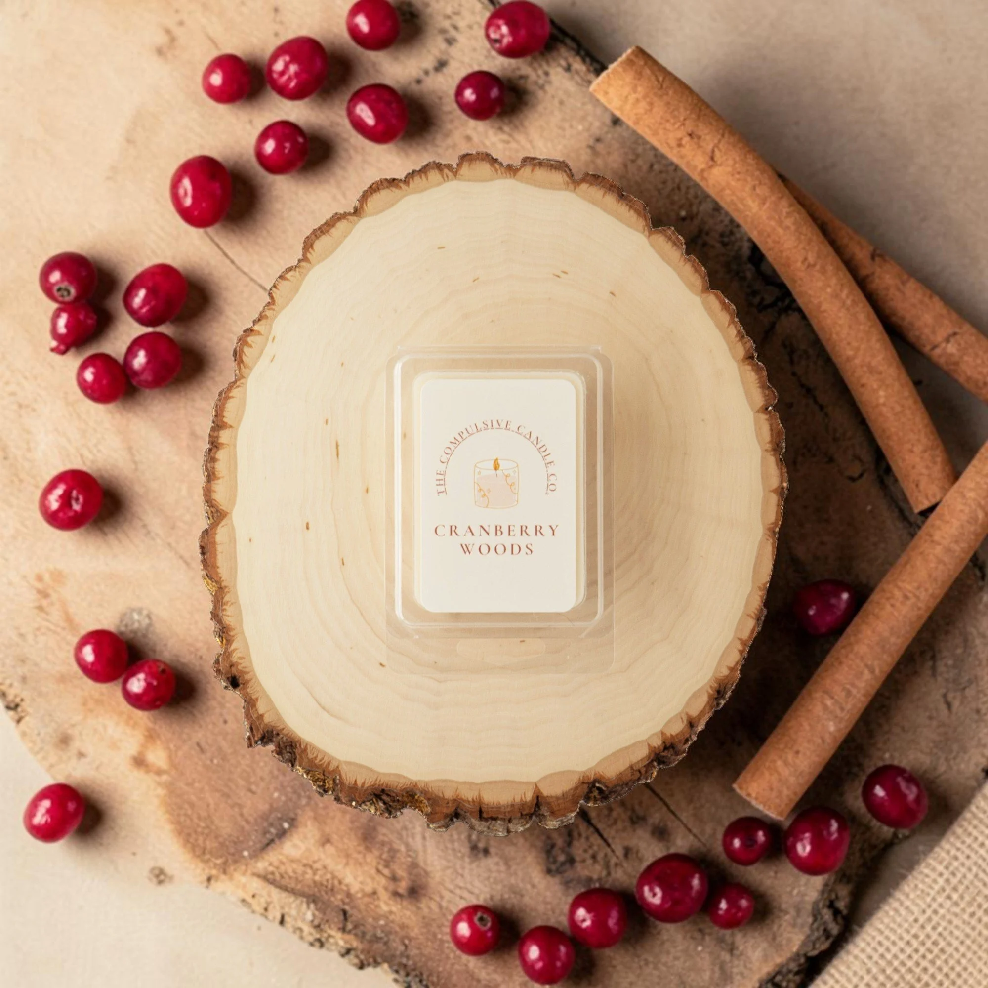 Cranberry Woods (6-cube Wax Melt)