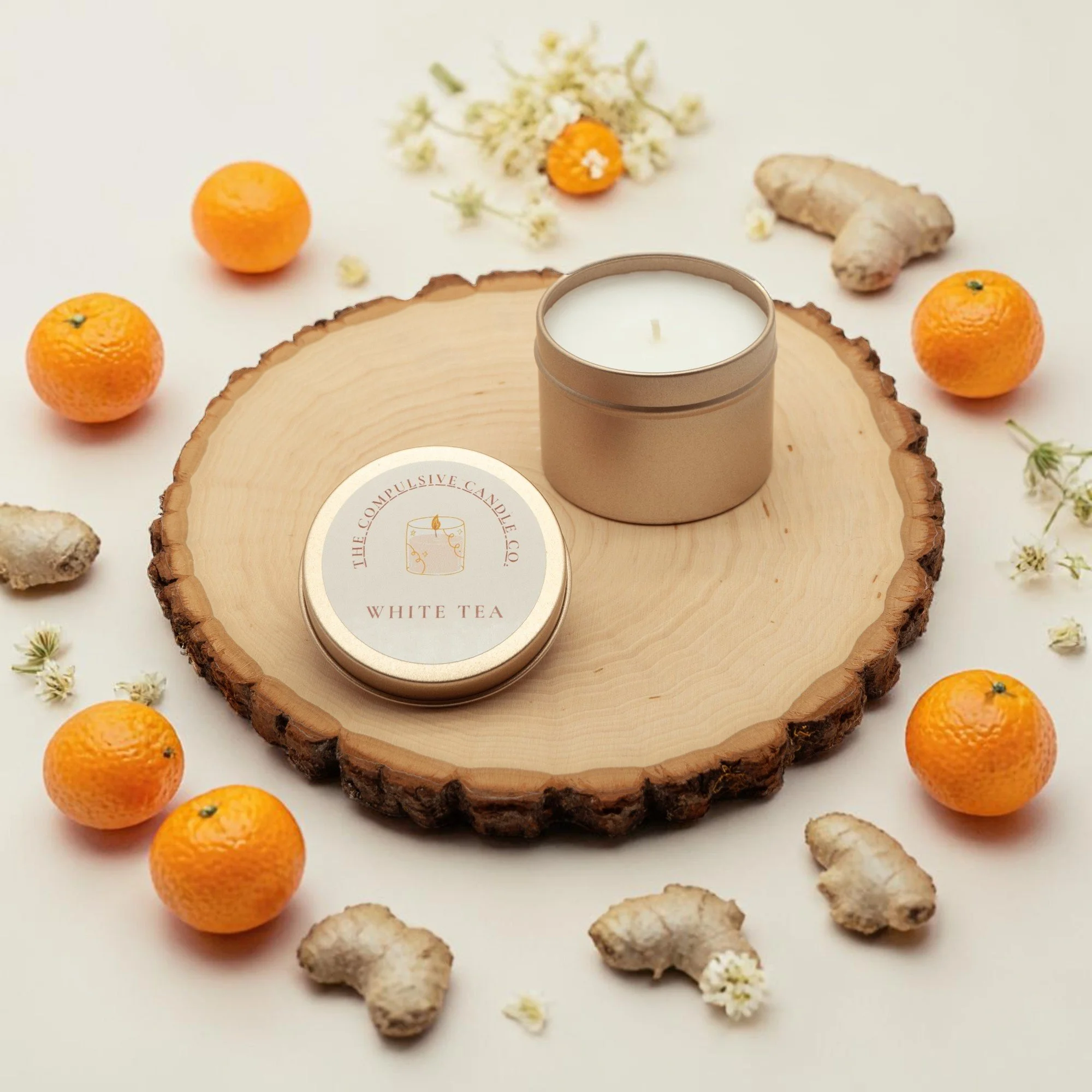 White Tea (3oz Mini Candle)