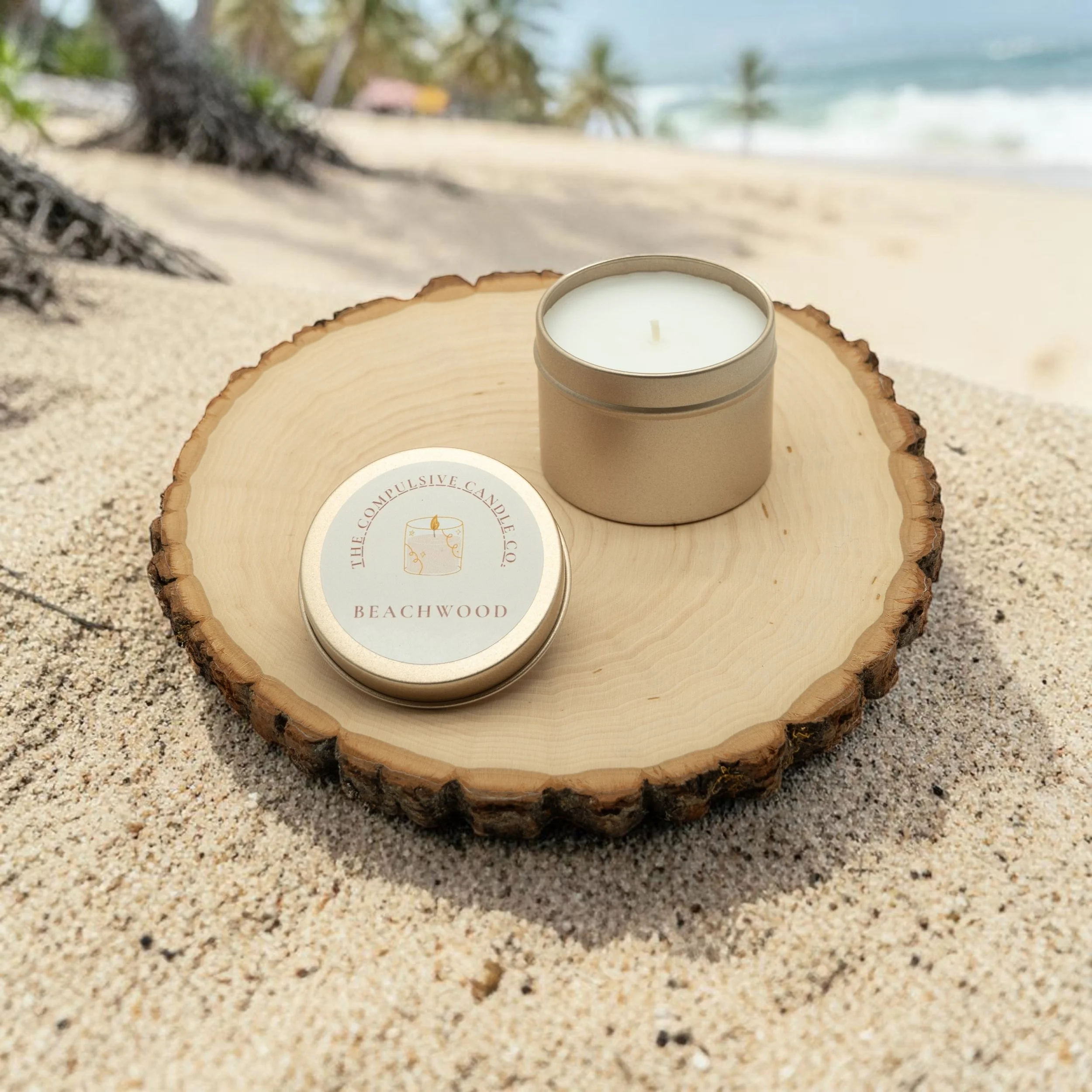 Beachwood (3oz Mini Candle)