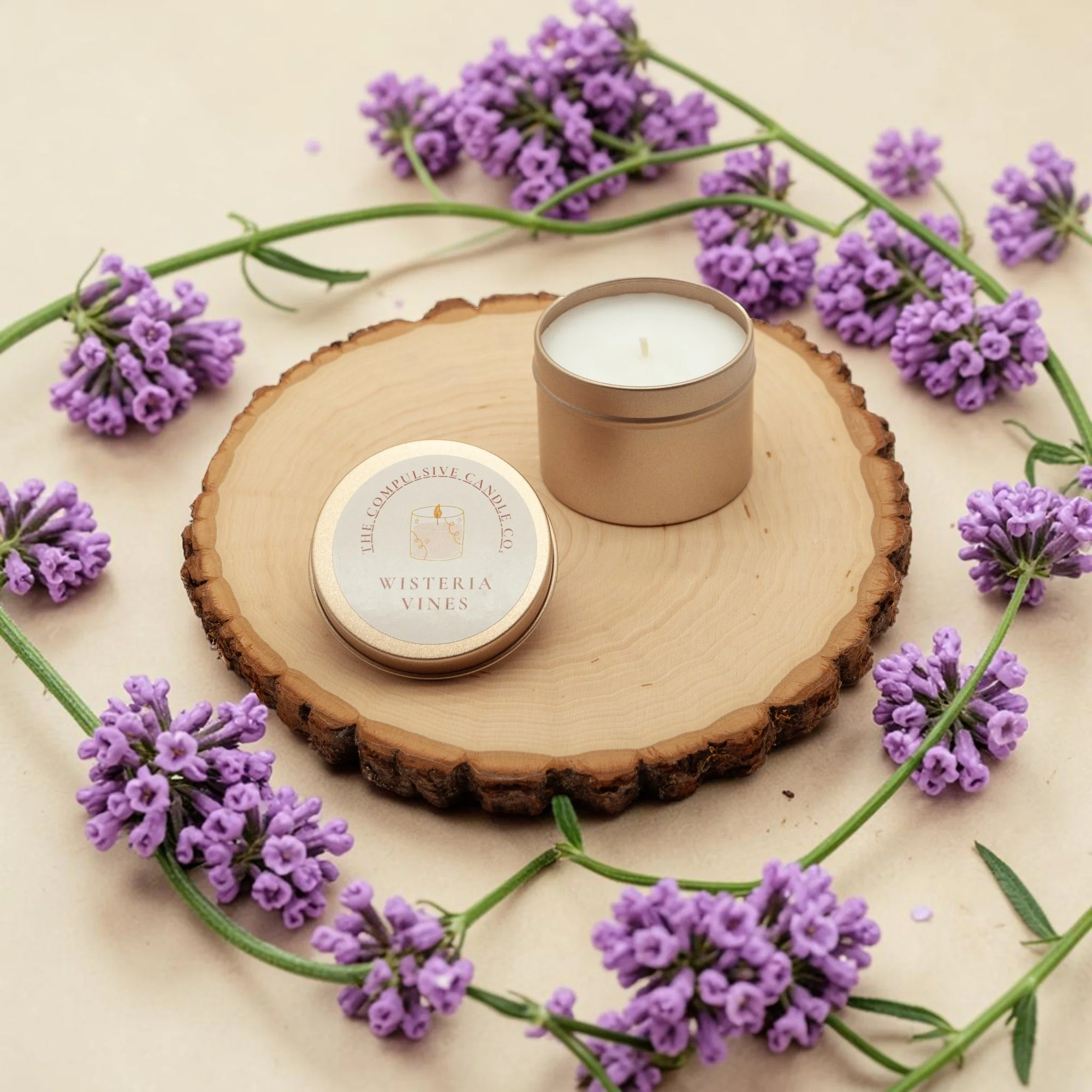 Wisteria Vines (3oz Mini Candle)