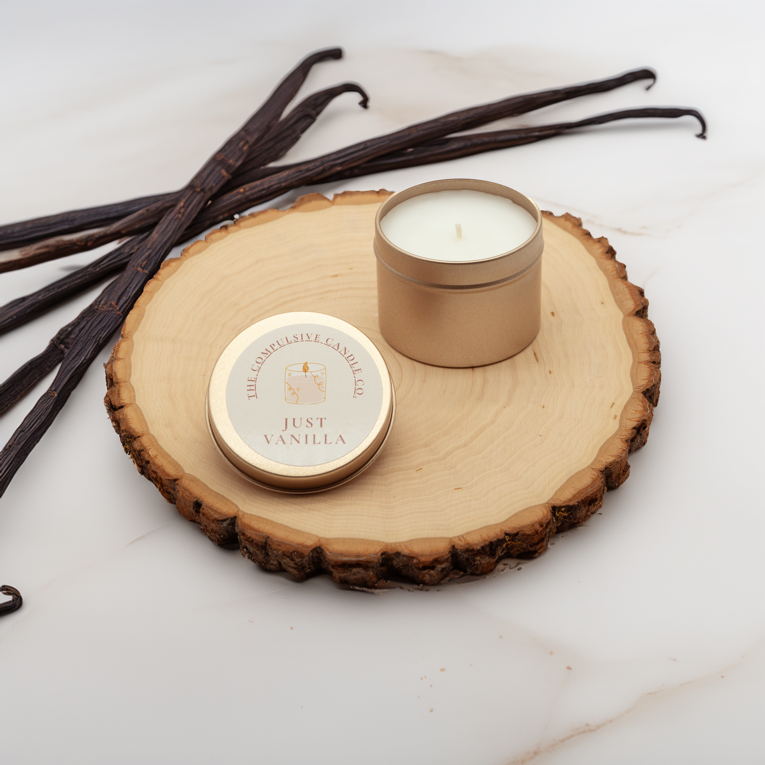 Just Vanilla (3oz Mini Candle)