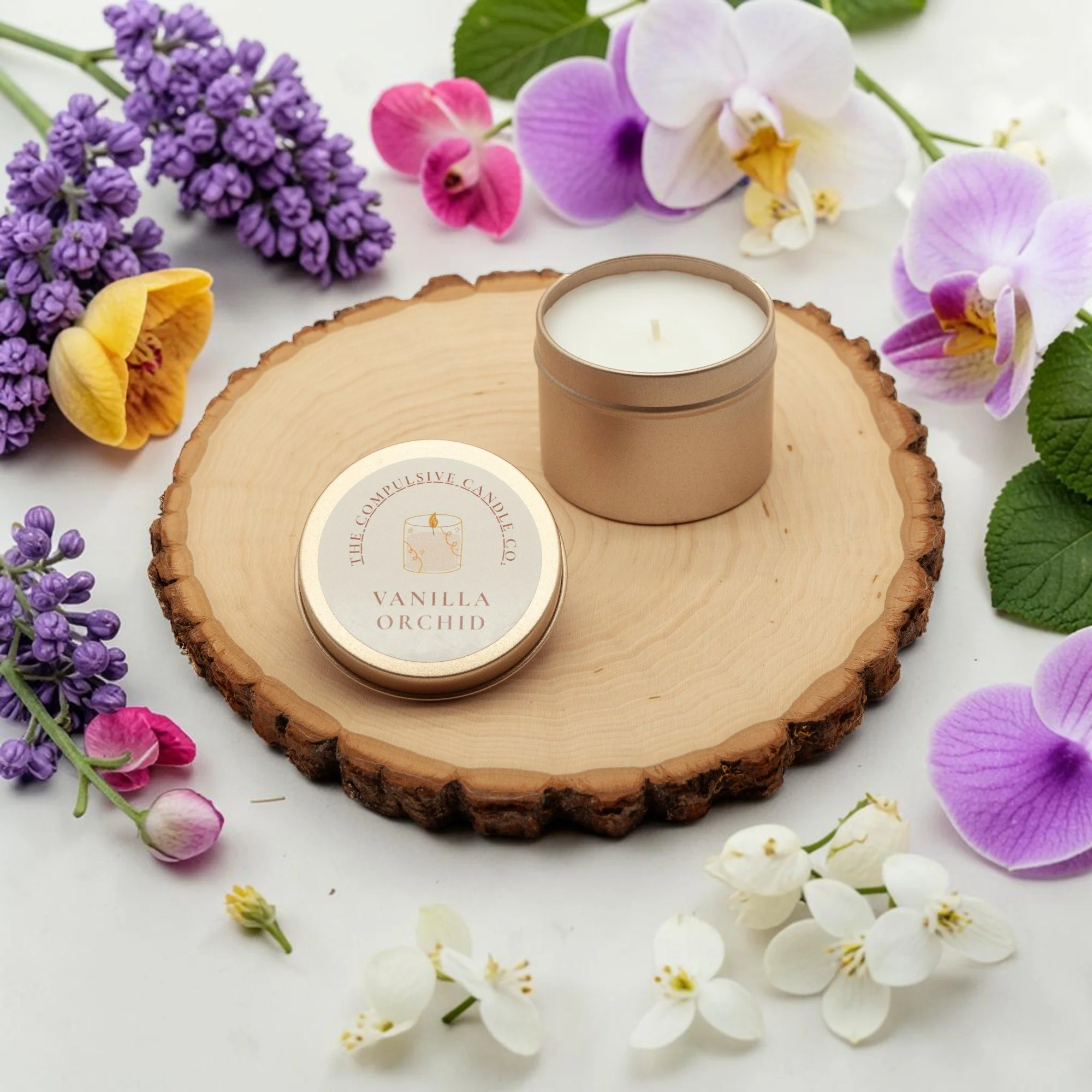 Vanilla Orchid (3oz Mini Candle)