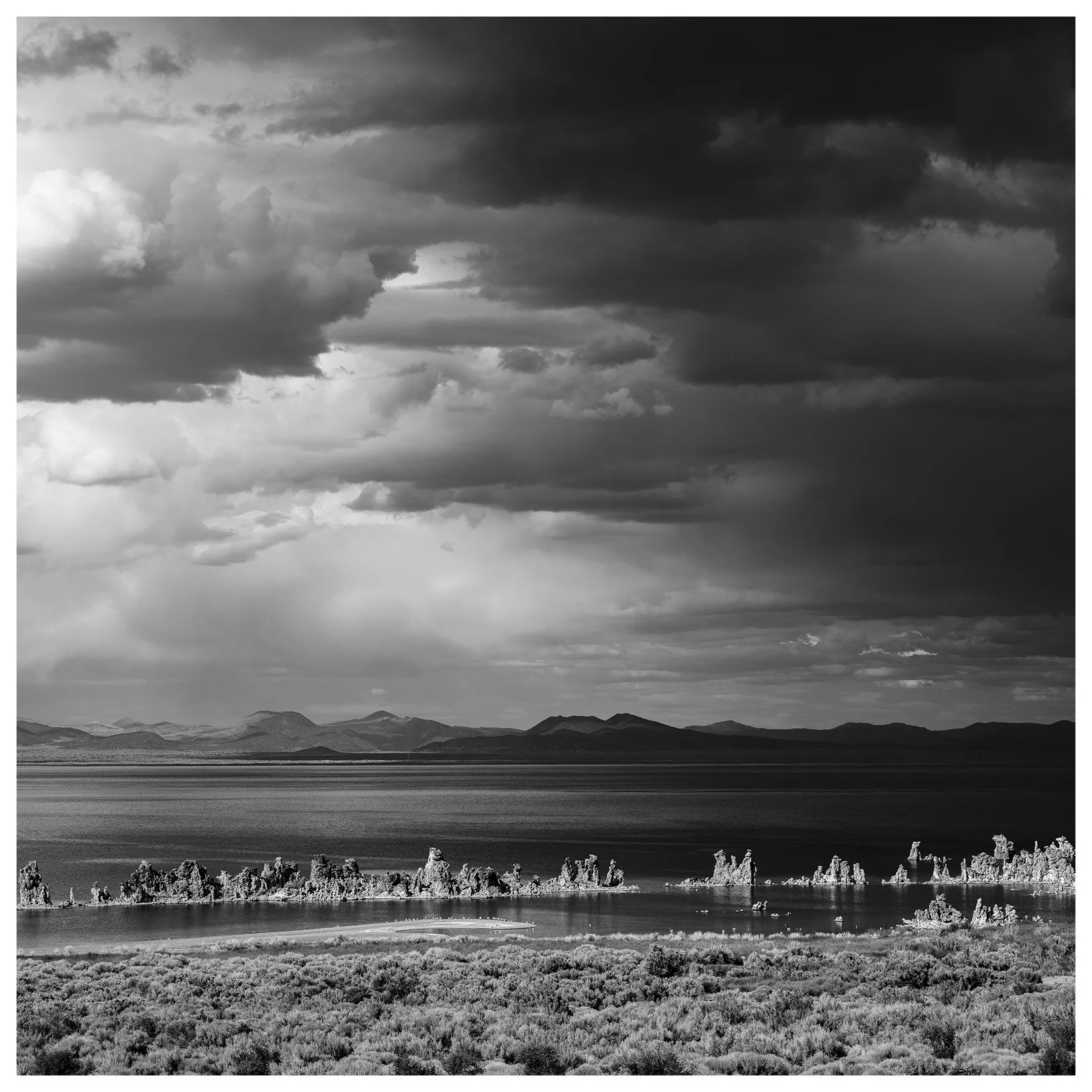 Mono Lake Thunderstorm