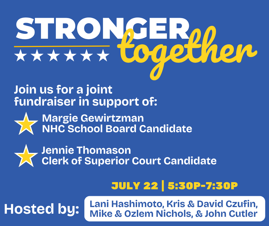 A Joint Event for Margie together with Clerk of the Court Candidate Jennie Thomason!