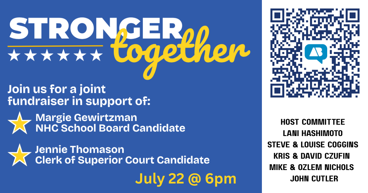 A Joint Event for Margie together with Clerk of the Court Candidate Jennie Thomason!