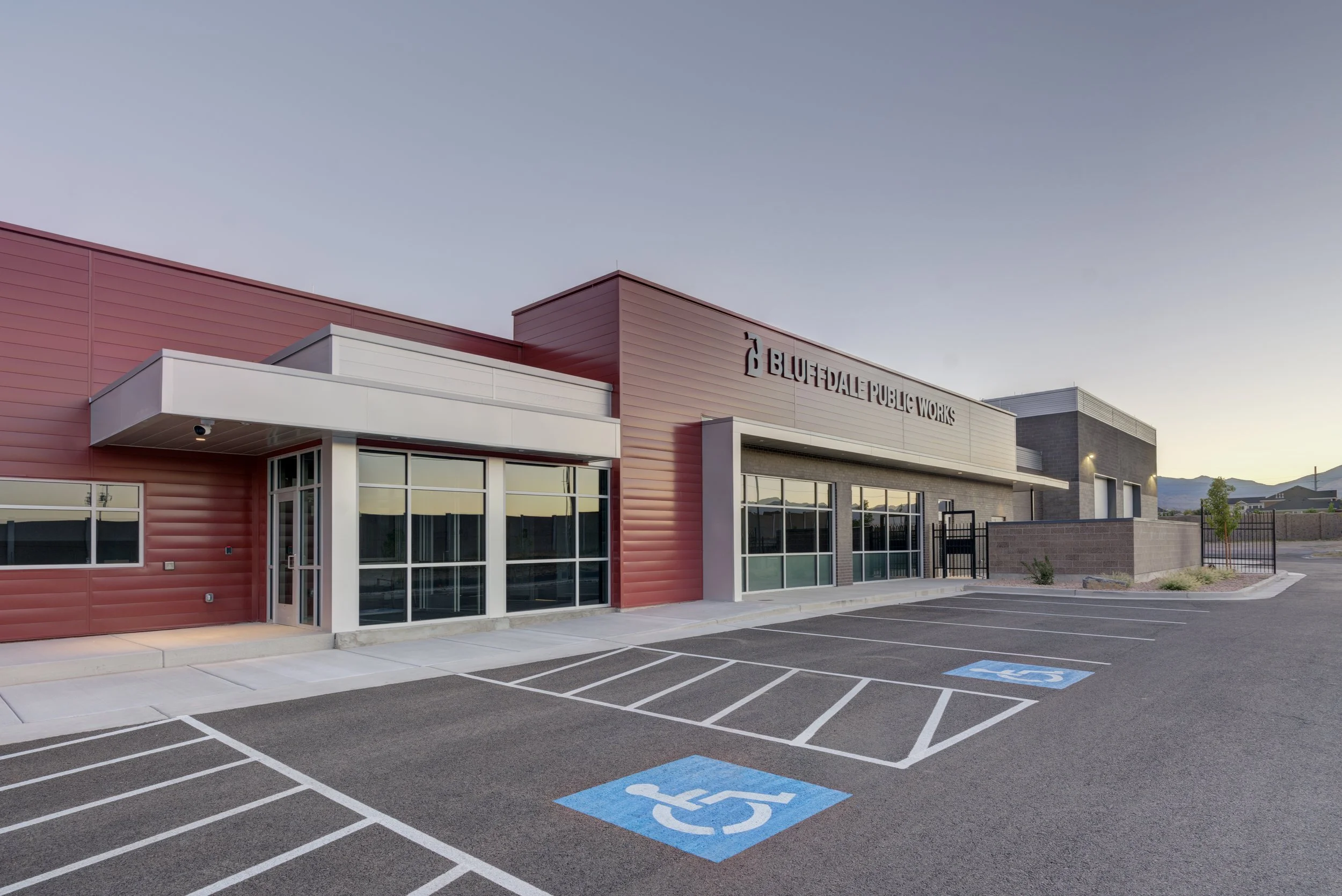 Constructing the New Bluffdale Public Works Building