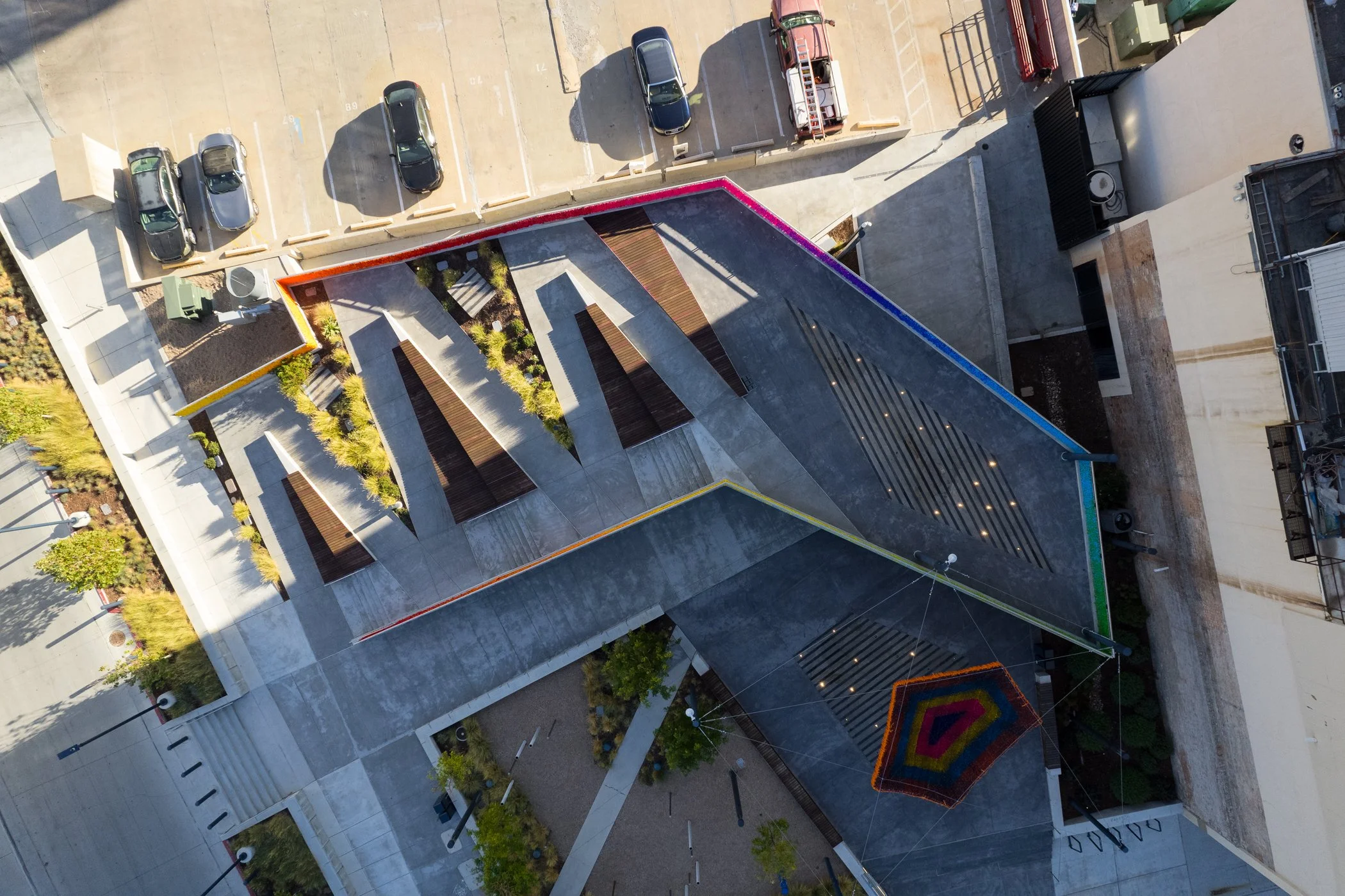 Dumke Arts Plaza & The Corner Plaza