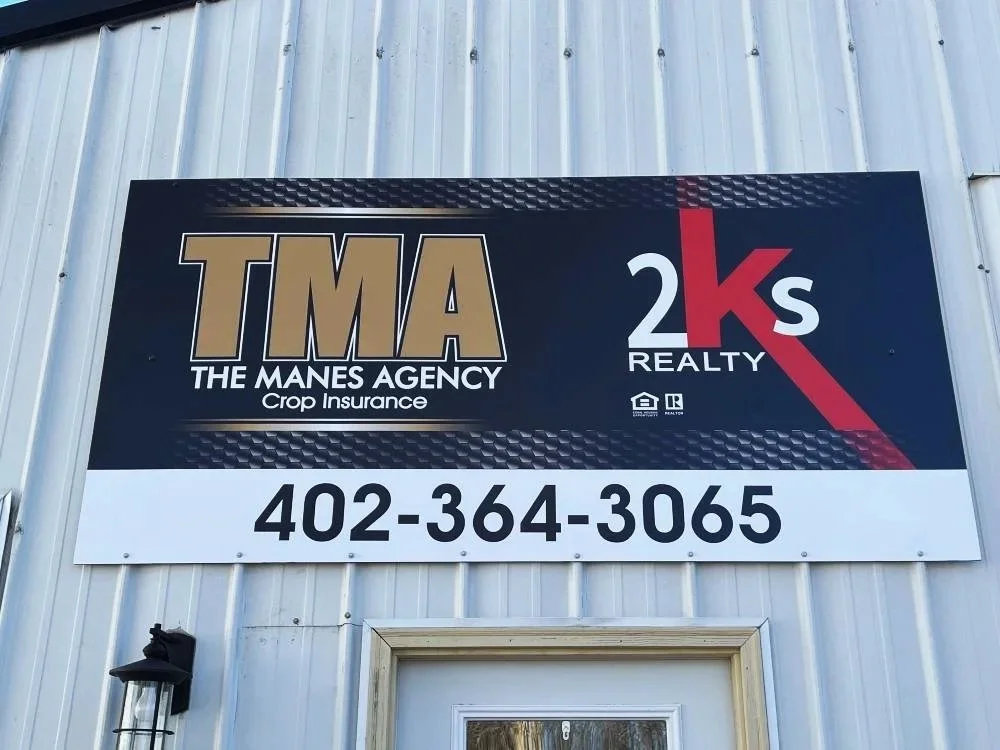 Victory Too made TMA sign in Davenport, NE