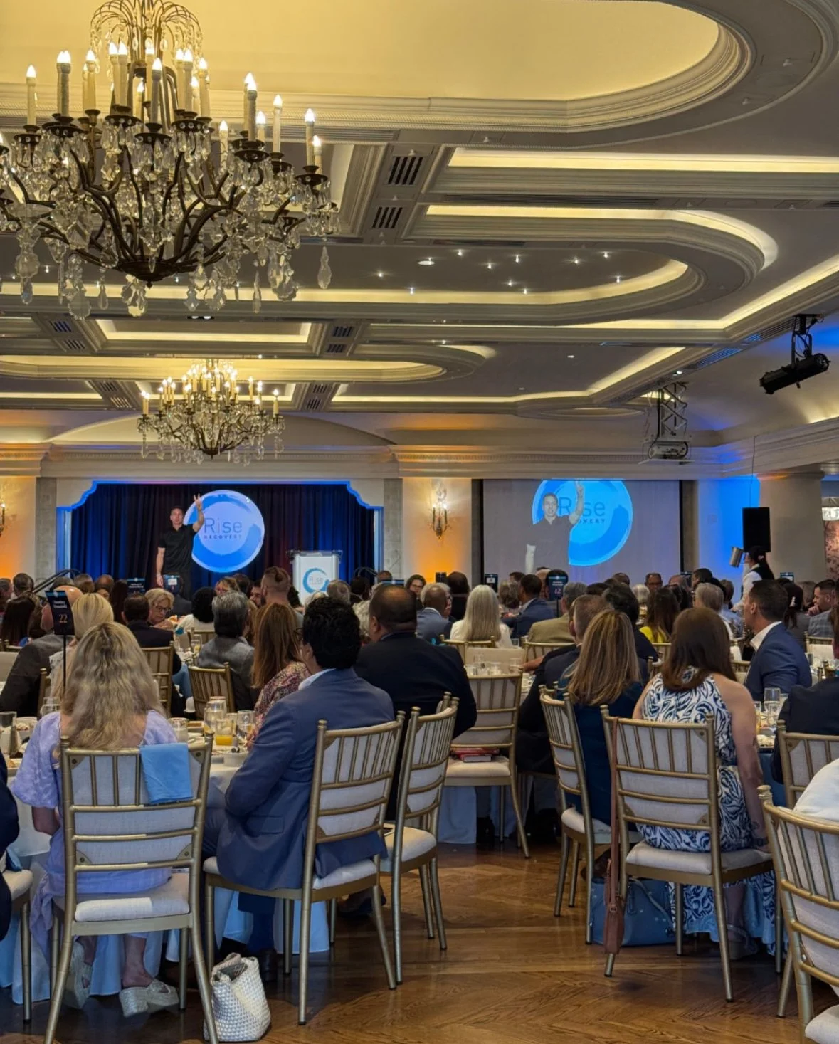Damon West Inspires at Rise Recovery’s 2025 Benefit Breakfast