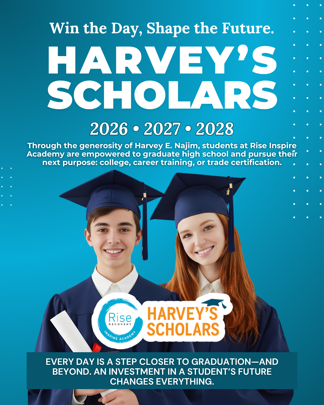 Investing in Recovery: Harvey’s Scholars to Sustain Youth Support at Rise Inspire Academy