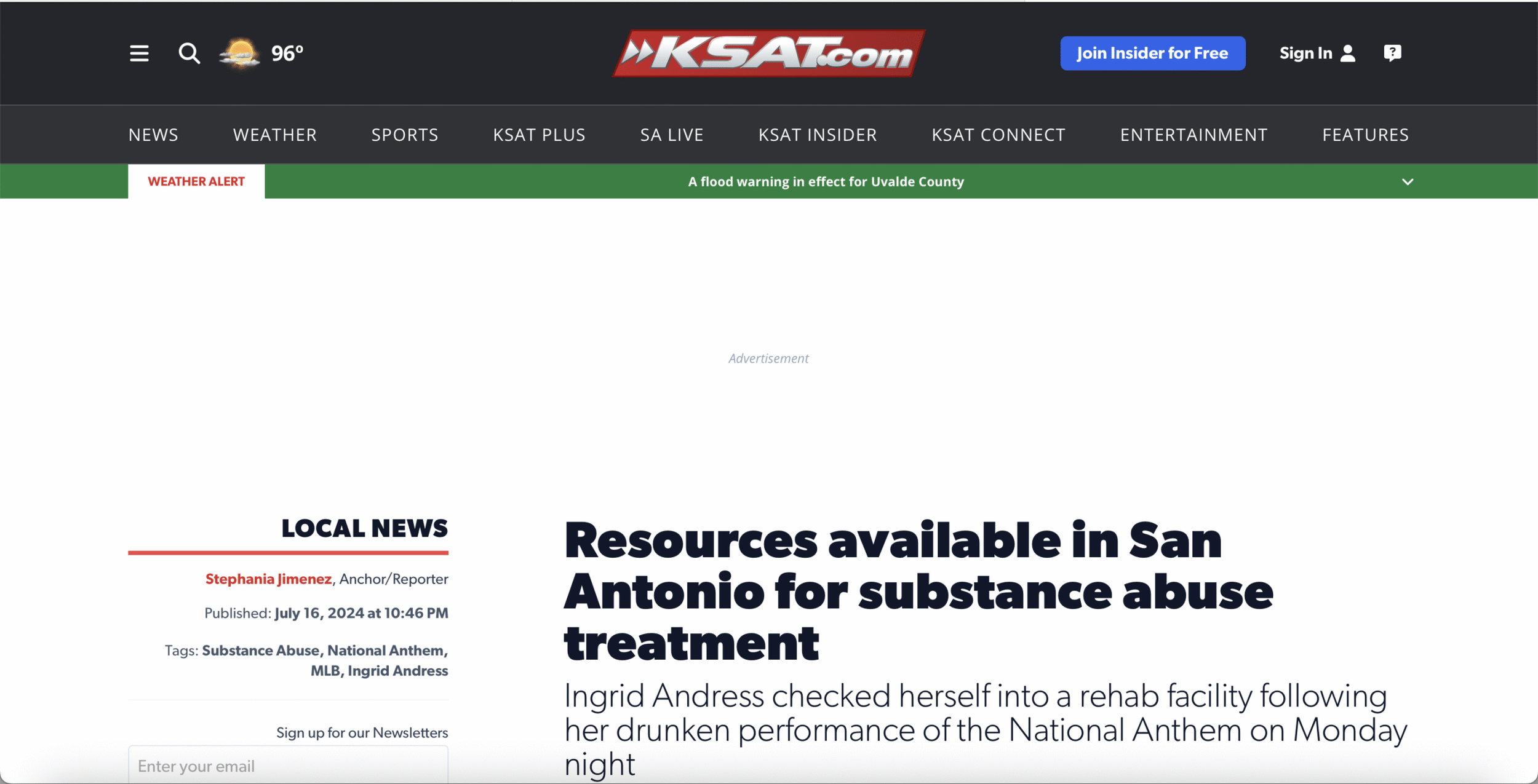 Rise Recovery Included in KSAT’s “Resources available in San Antonio for substance abuse treatment”