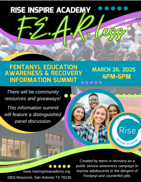 Rise Inspire Academy Hosts F.E.A.R.less Summit to Educate and Protect Youth from Fentanyl Dangers