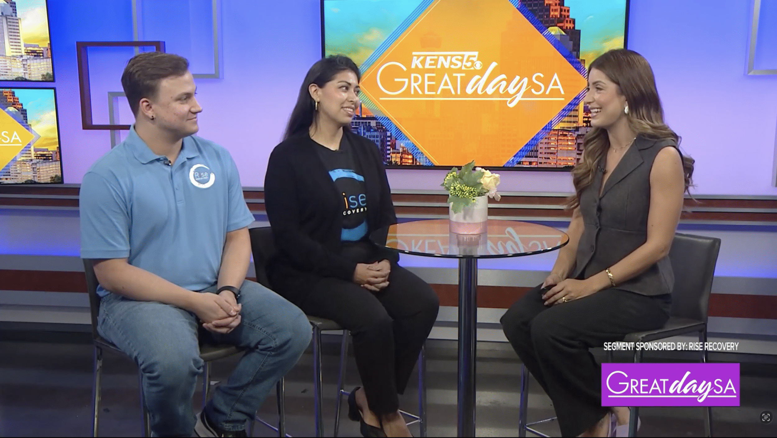 Rise Recovery Featured on Great Day SA: Sharing Hope and Healing in Our Community
