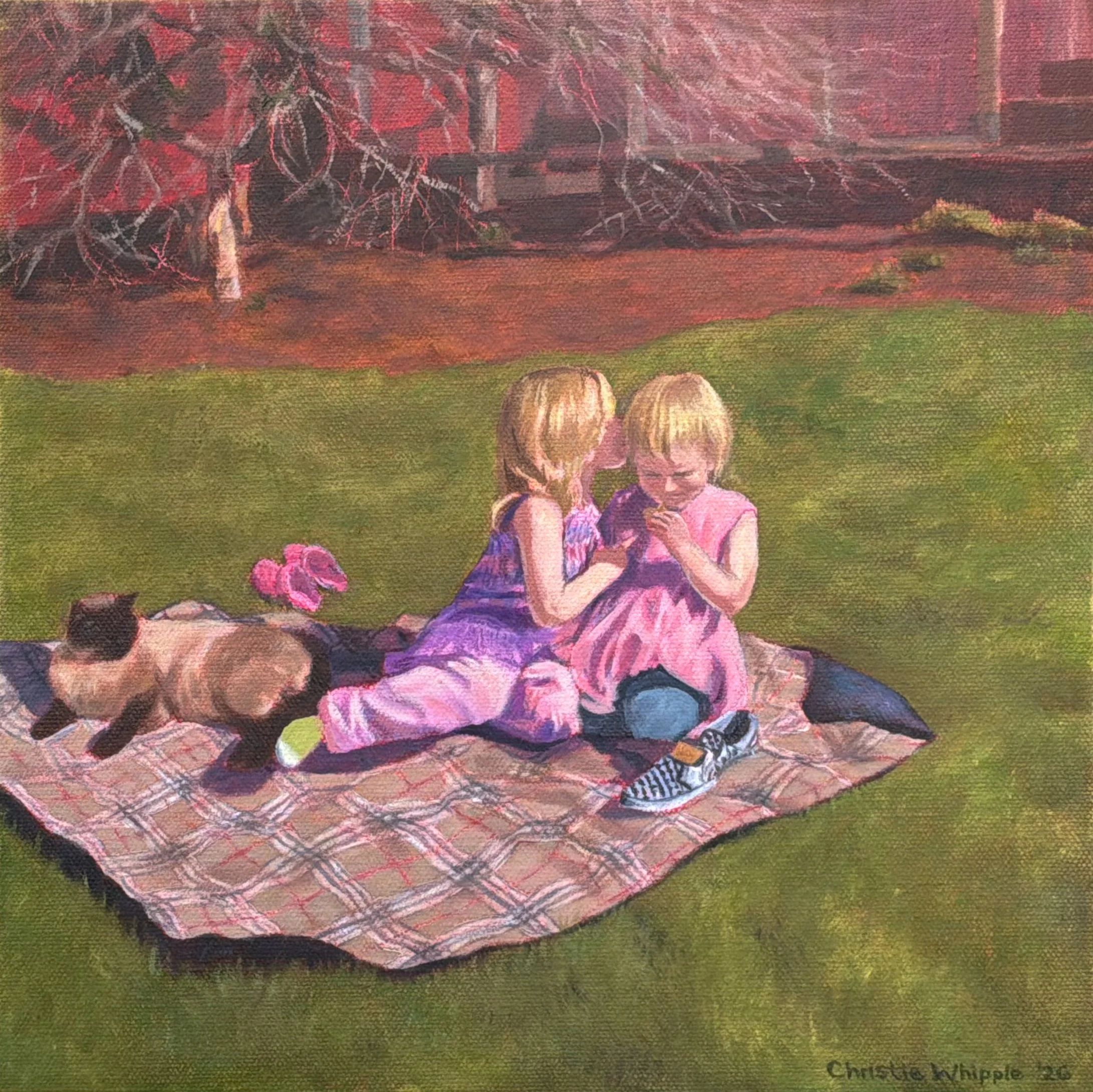 Girlhood
12 x 12"
Oils on canvas
Commission - NFS