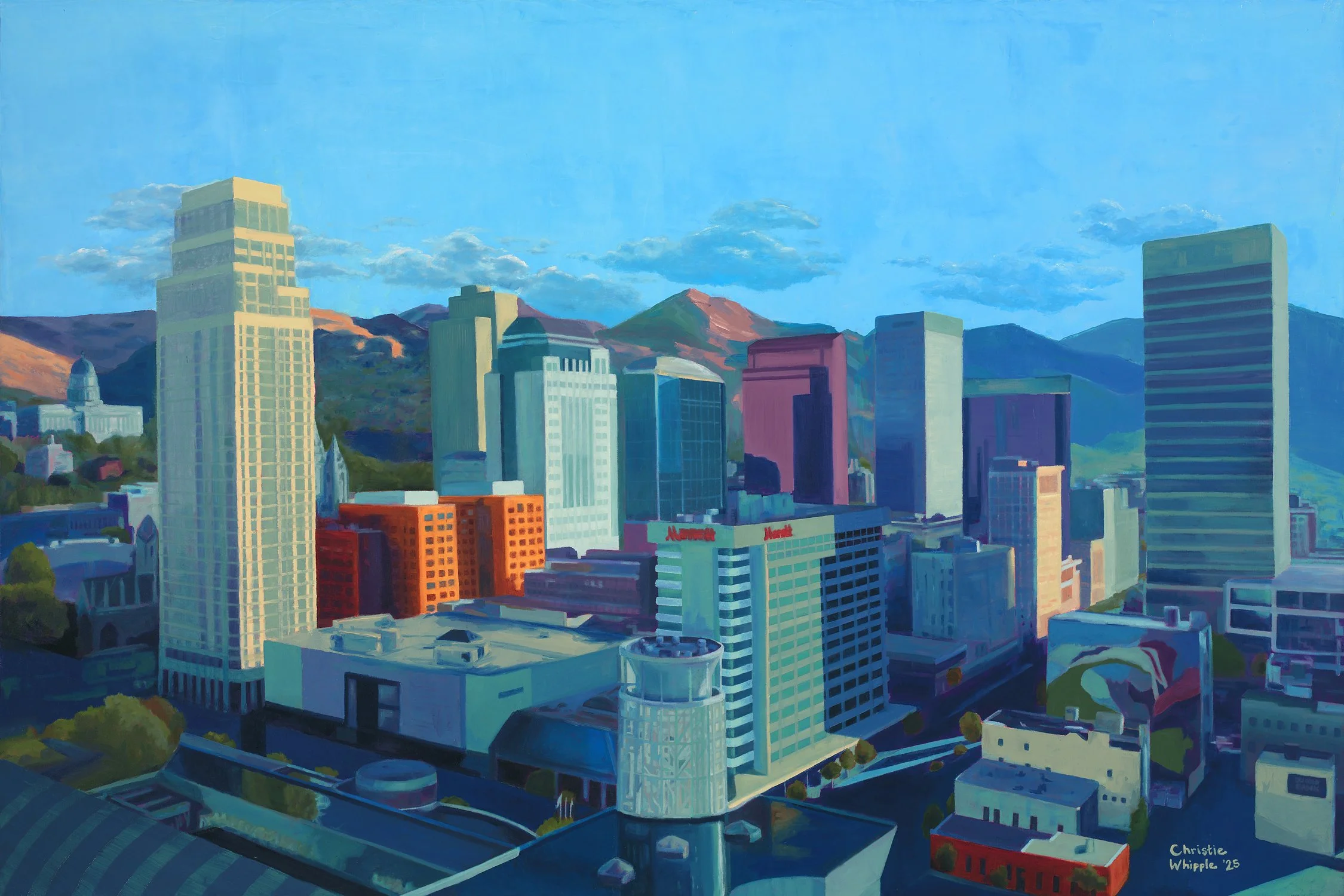 Heart of the City
48 x 72"
oils on canvas
Commission - NFS