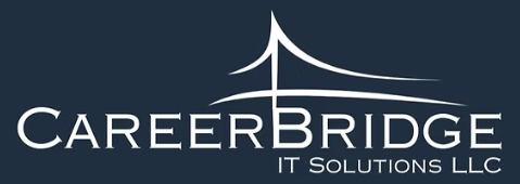 CareerBridge IT Solutions LLC logo featuring a stylized bridge with the company name below.
