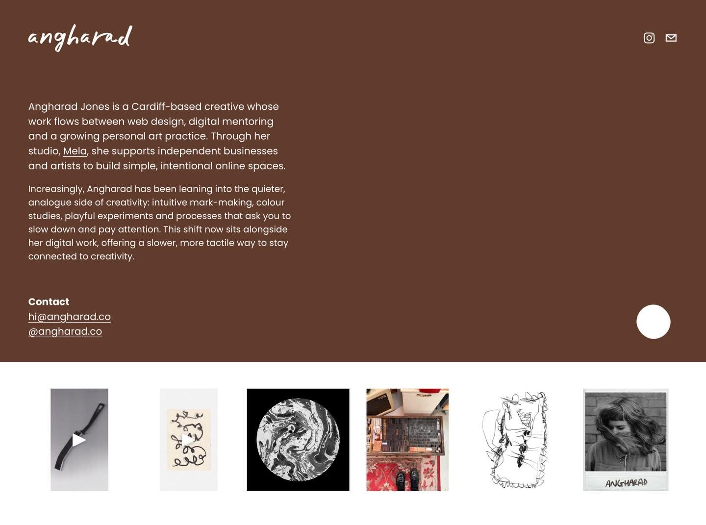 I just hit publish on a tiny personal site. Took about 5 minutes. No SEO, no overthinking &mdash; definitely breaking a few rules. It&rsquo;ll probably change, but for now it&rsquo;s a place to house new creative projects and whatever I&rsquo;m up to