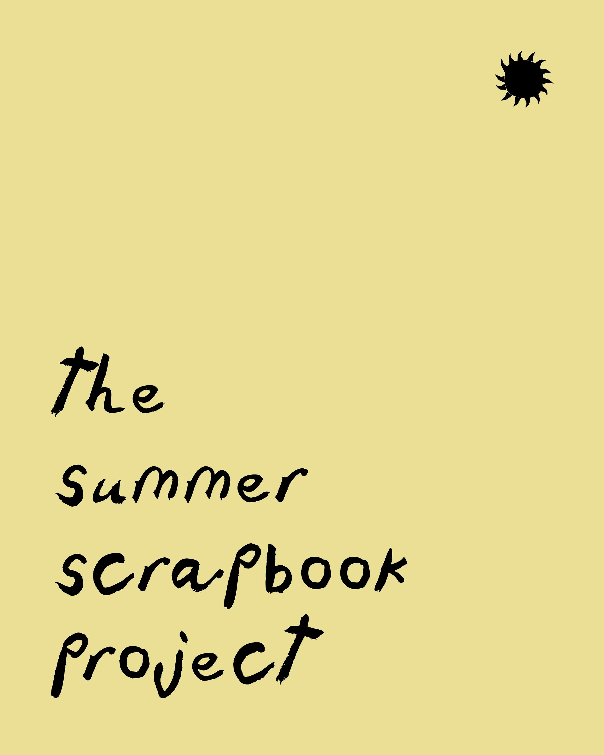 🌞 The Summer Scrapbook Project 🌞

As I wind down into full-time parent mode for the summer, I wanted a simple project that would help me stay creative and collect all those little moments that can so easily pass by.

I&rsquo;ll be filling a noteboo