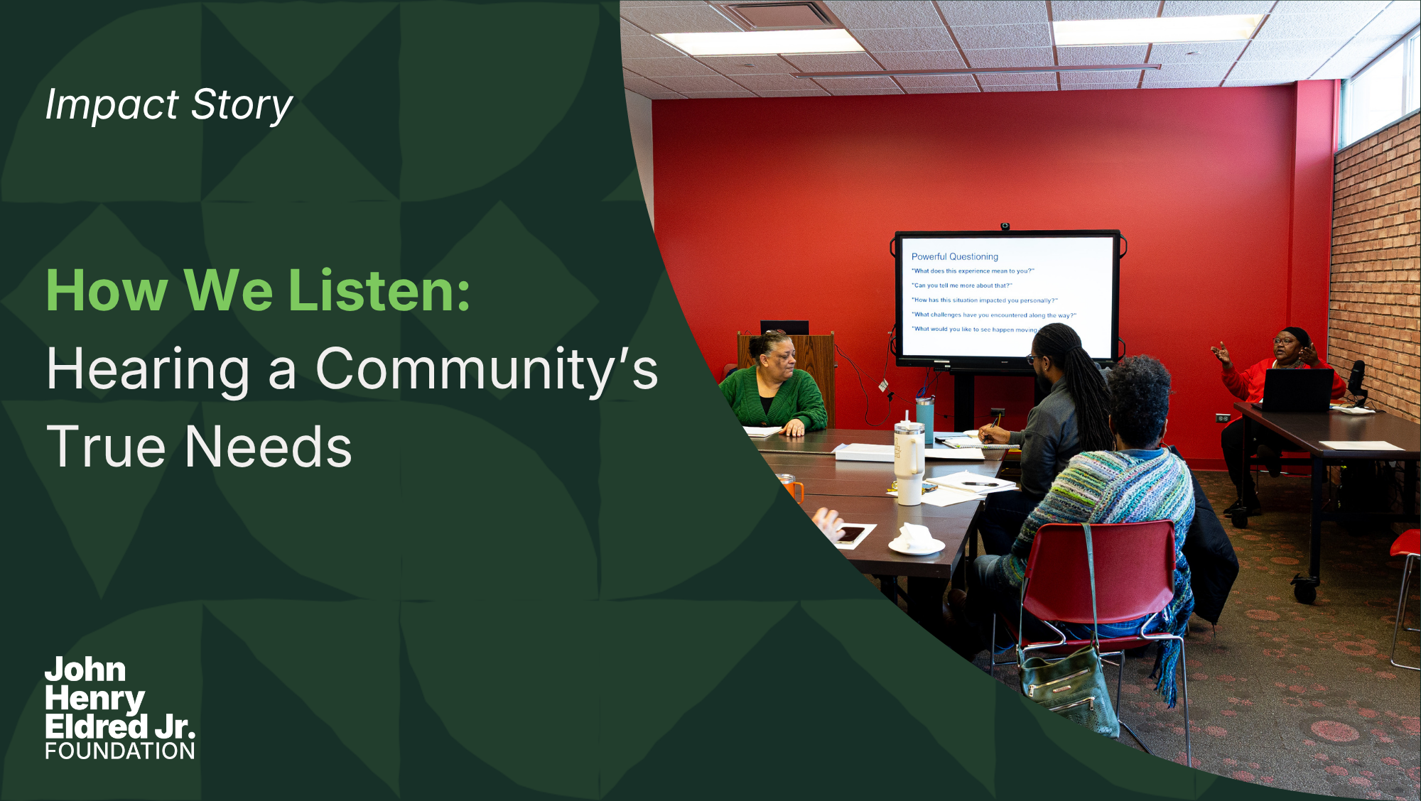 How We Listen: Hearing a Community’s True Needs