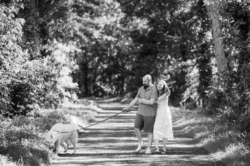 A Relaxed, At-Home Engagement Session Filled With Connection