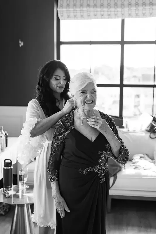 Mother of the Bride Moment – Wedding Day Prep