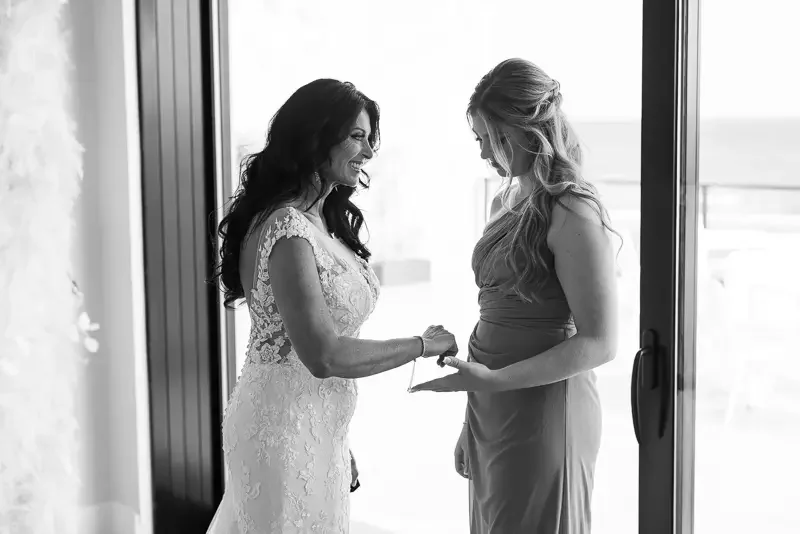 Bride and Bridesmaid Moment – Wedding Day
