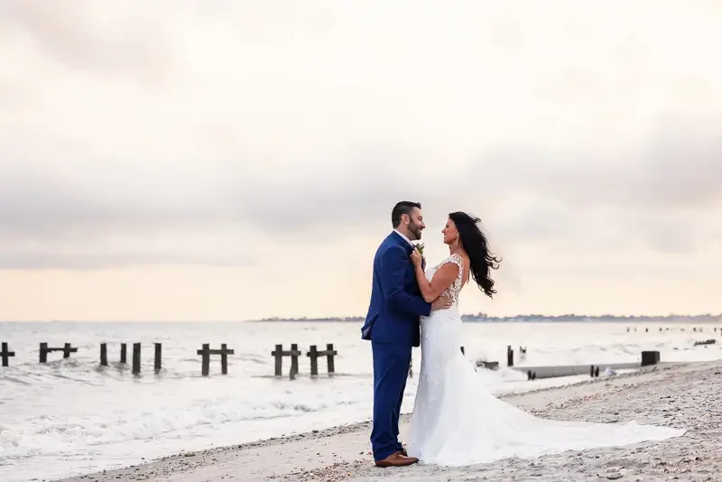 Oceanfront Wedding Portraits