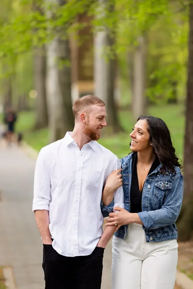 Candid Walk Through Springtime Astoria Park
