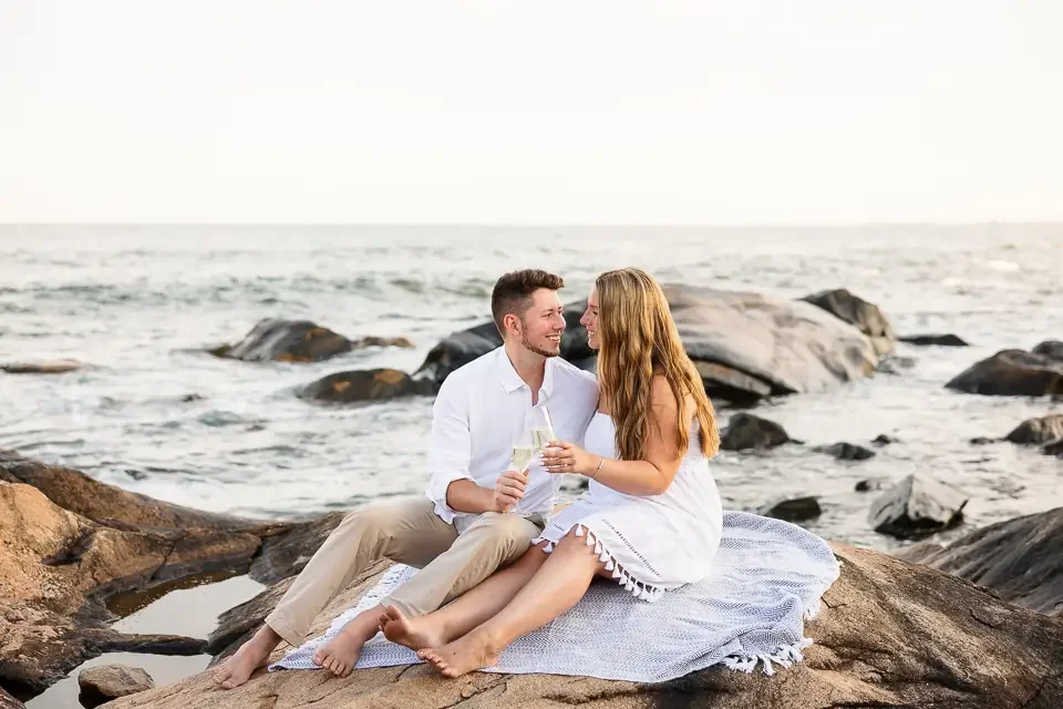 A Toast by the Ocean