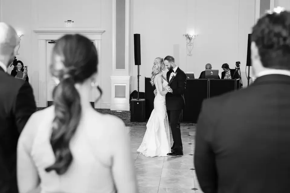 First Dance in Black and White