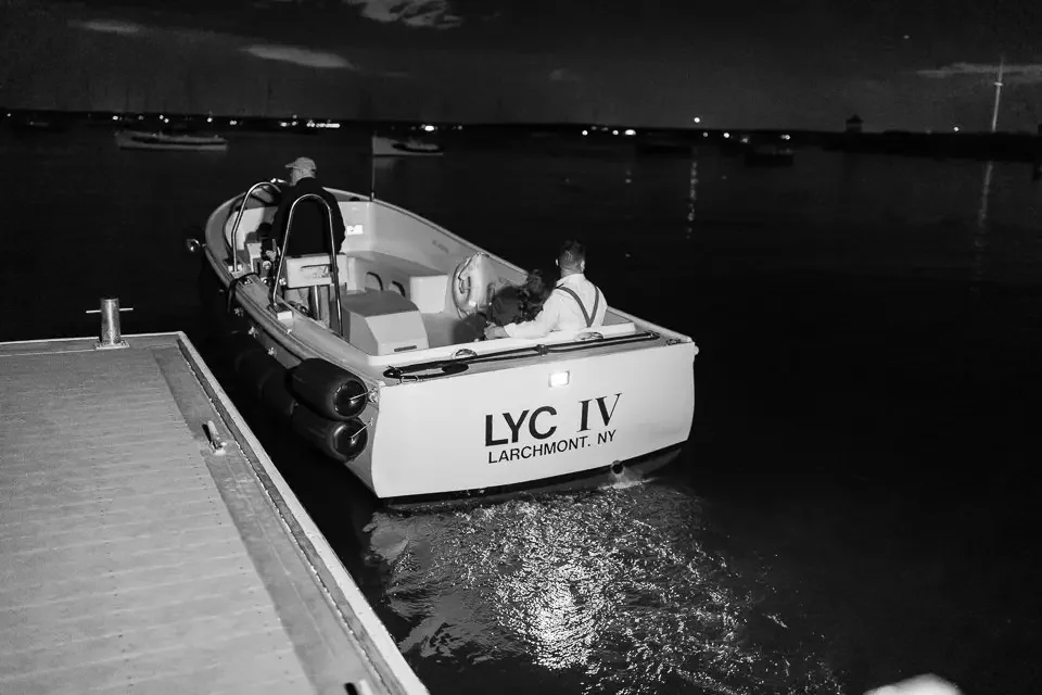 Wedding Boat Getaway