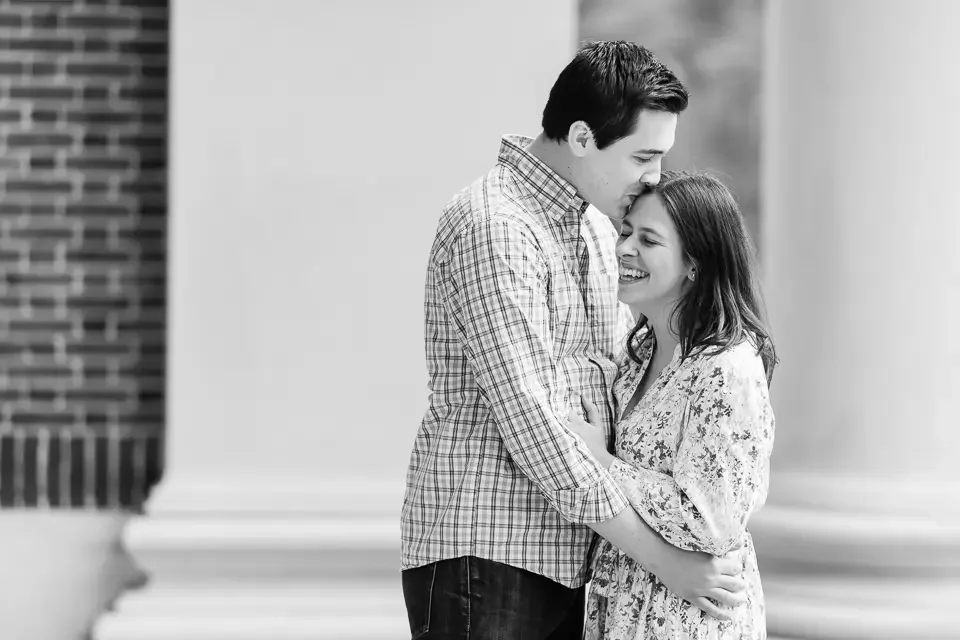 Candid Engagement Moment