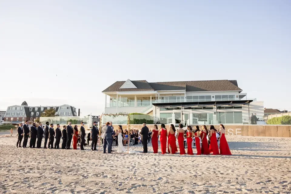 Coastal Wedding Ceremony with Oceanfront Views