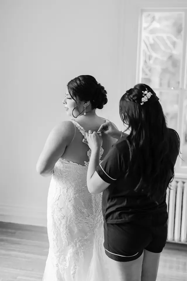 Final Touches Before the Ceremony