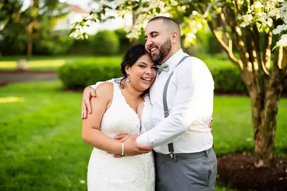 Natural and Emotional Wedding Portrait