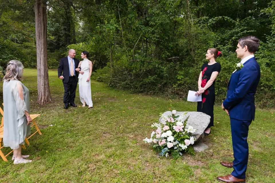 An Intimate Ceremony Surrounded by Nature