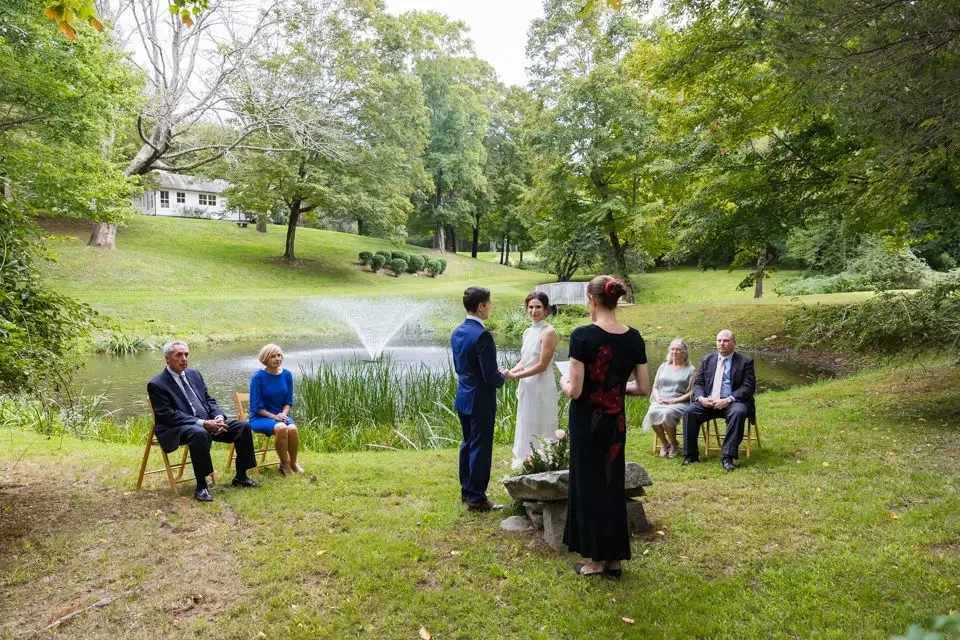 A Peaceful Outdoor Ceremony by the Water