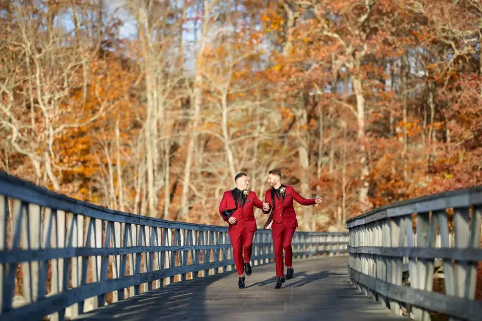 A Joyful Fall Wedding at Lake of Isles